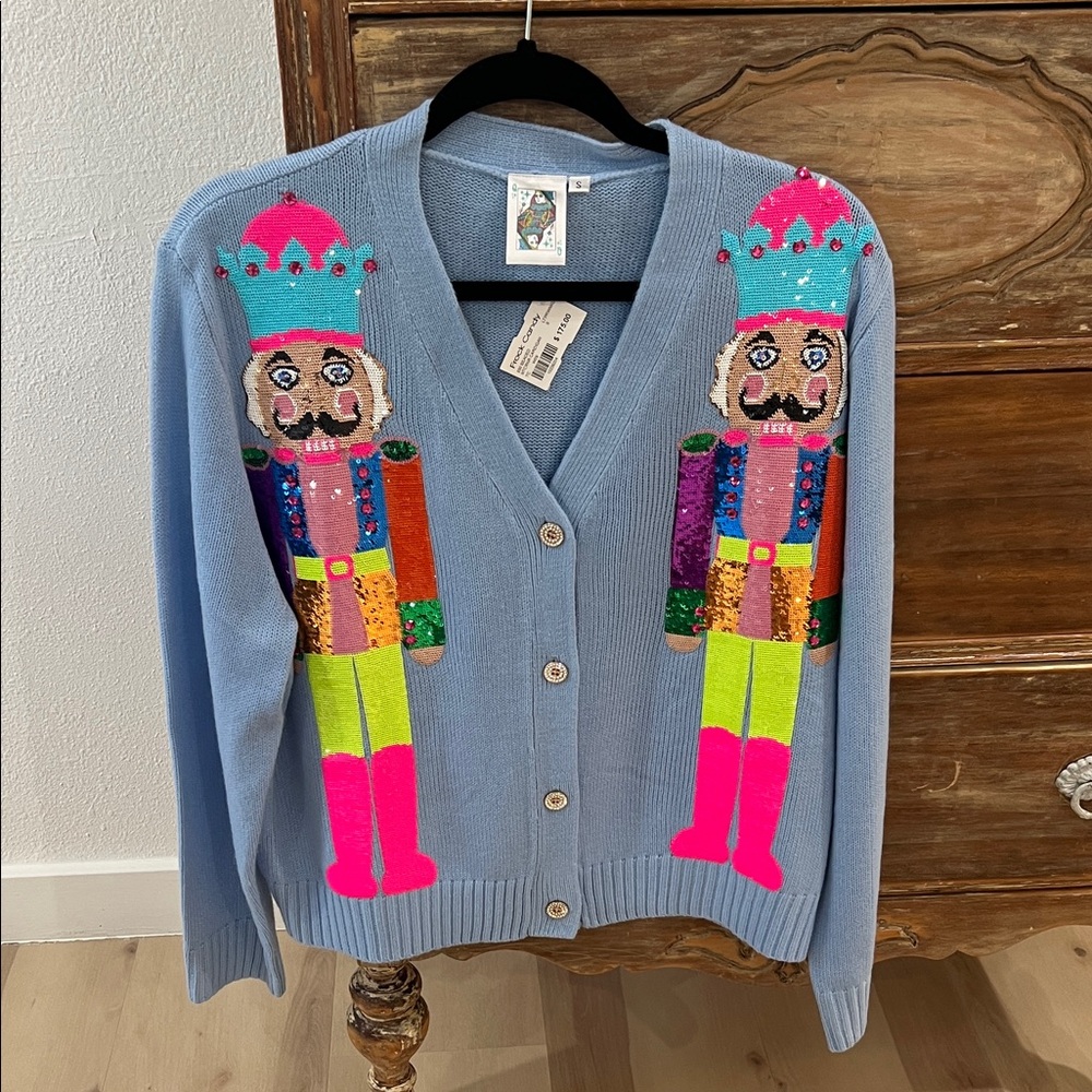 Queen of Sparkles Nutcracker Cardigan
